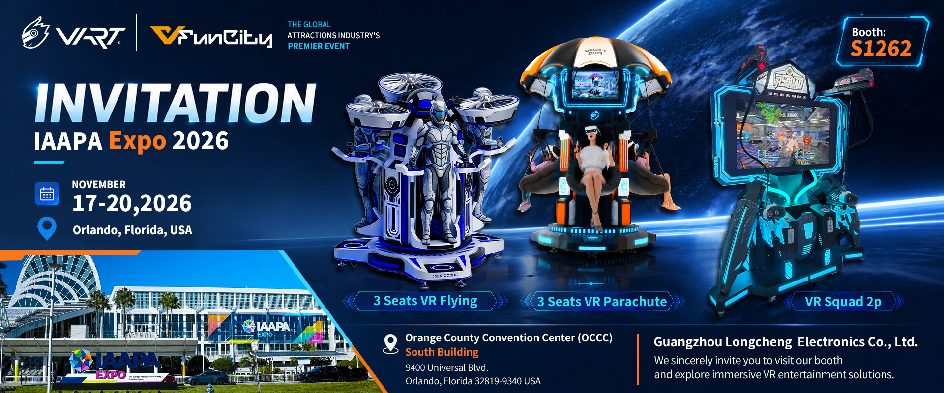 VART Is Heading to IAAPA Expo 2026 in Orlando — Come See Our